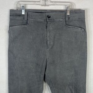 Primordial is Primitive Pants Mens Large Gray Good Drop Crotch Tapered Italy